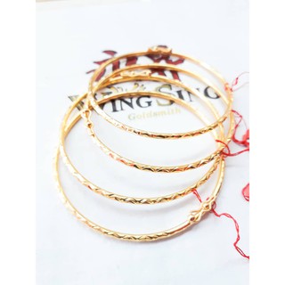 1pcs Wing Sing 916 Gold Big Dipper Bangle Gelang Minggu  