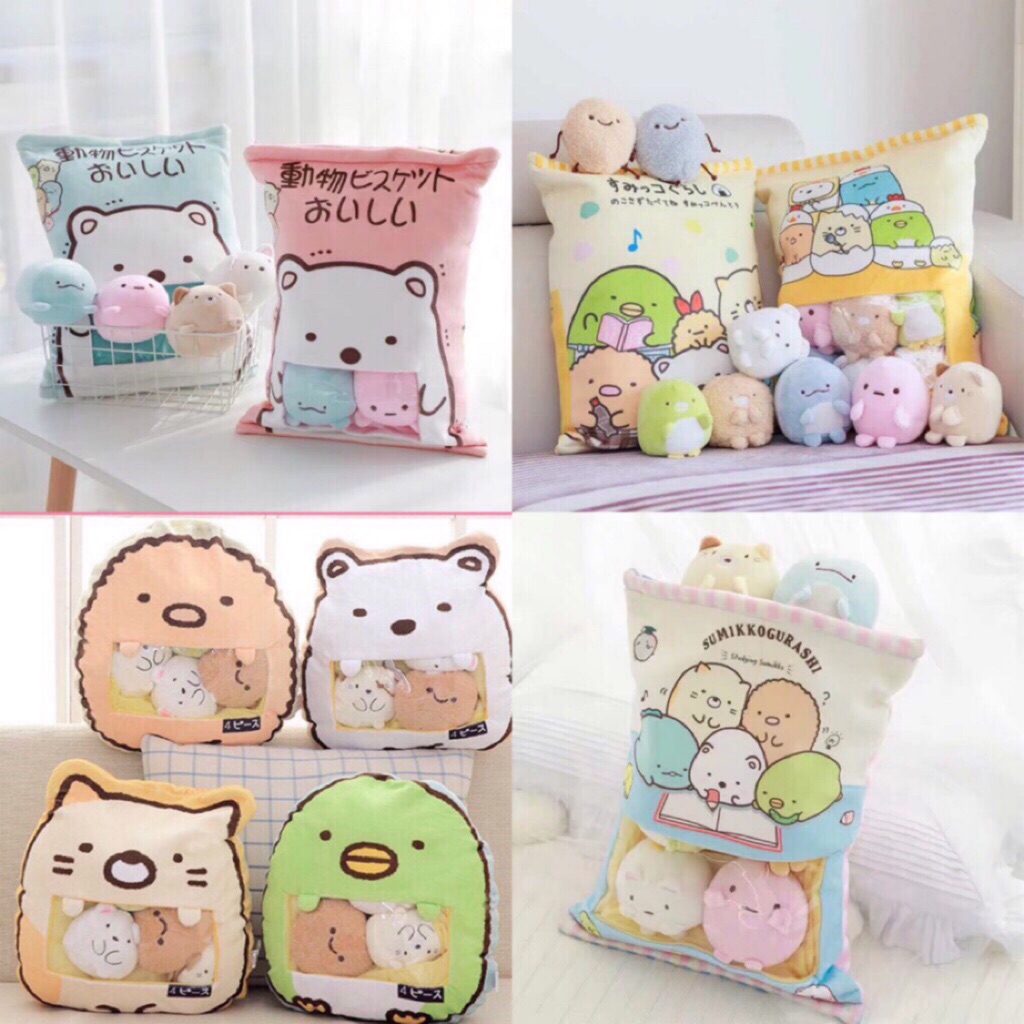 sumikko plushies