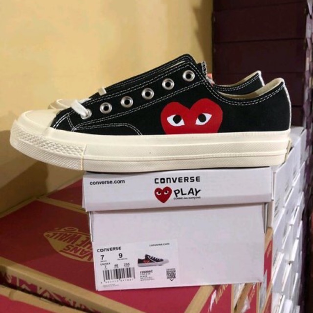 converse comme des garcons box