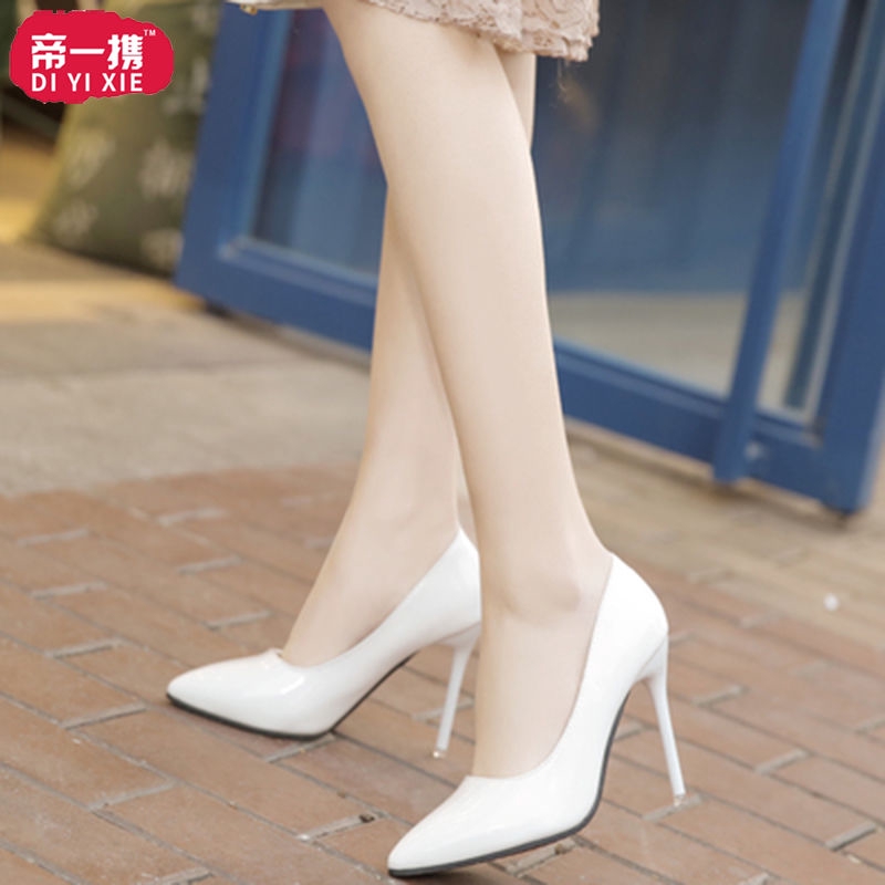 Pointed High Heels Stiletto Heels New High Heels | Shopee Singapore