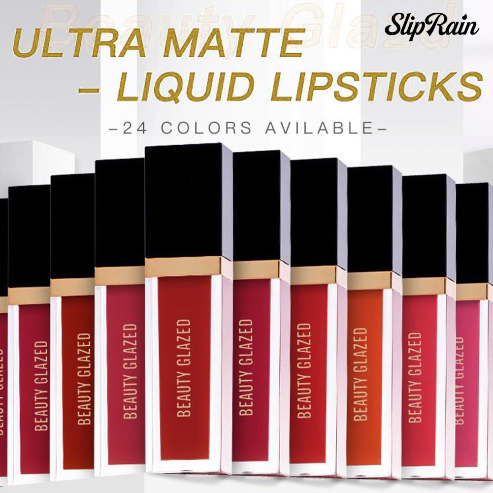 beauty glazed matte lipstick
