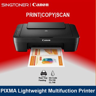 Canon PIXMA MG2570S MG2570 Compact All-In-One for Low-Cost Colour Printer Color Inkjet Printer Color Printer