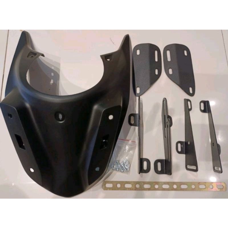 Nmax visor Brackets matic Panel nmax + Brackets serpo matic visor ...