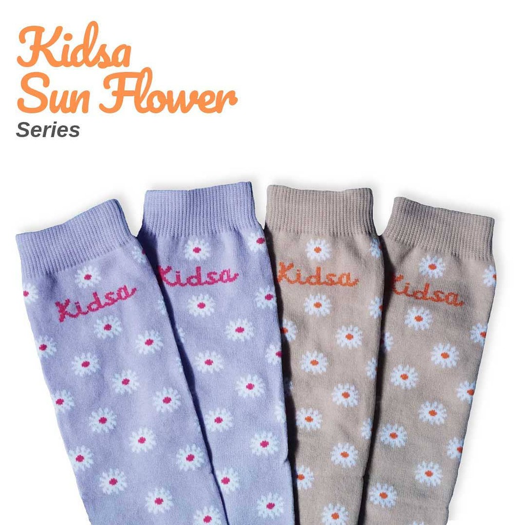 Kanik Child Socks Sunflower Nylon Motif Shopee Singapore