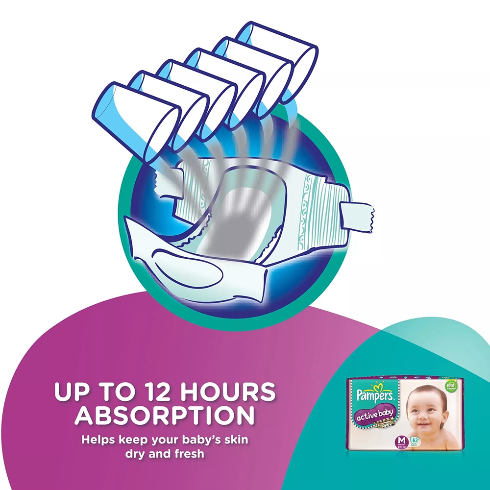 pampers 5 active baby dry