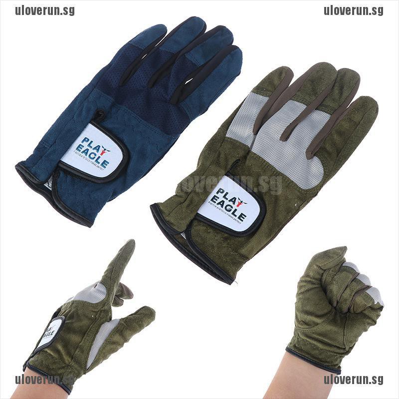 mens fingerless golf gloves