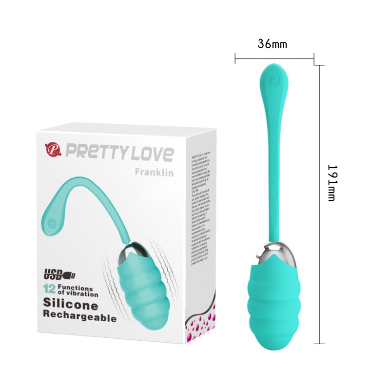 Image of Pretty Love Franklin Vibrating Egg Adult Female Vibrator Sex Toys #8