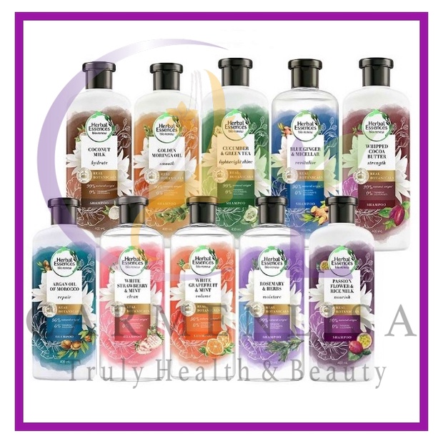 HERBAL ESSENCES SHAMPOO/CONDITIONER 400ML/600ML Shopee Singapore