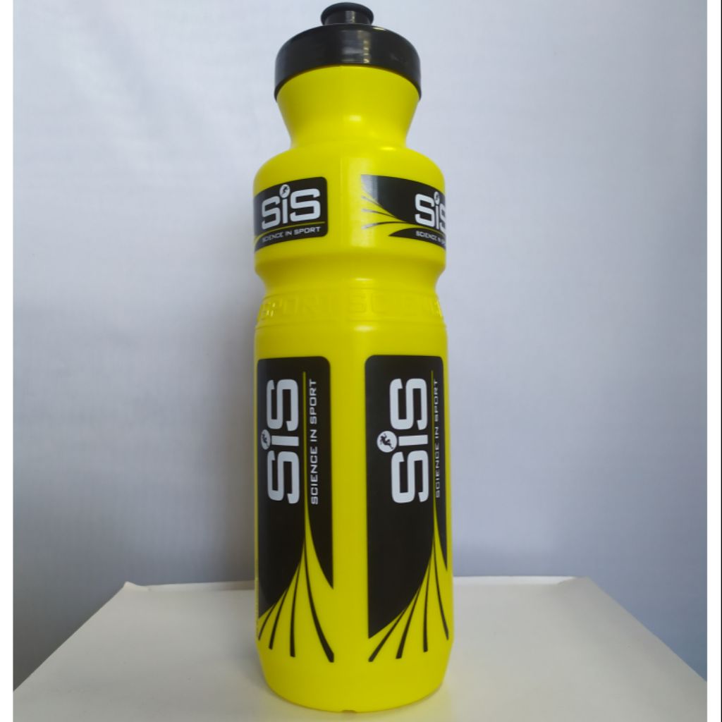 Black/yellow 800ml Science in sports bottle 