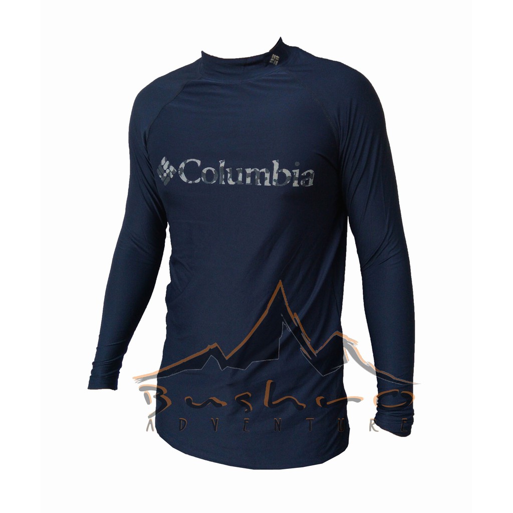 columbia blue compression shirt