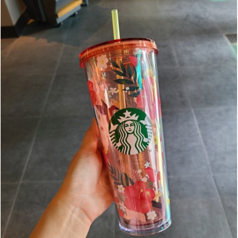 [KOREA] Starbucks Aloha Cold Cup 710ml Venti Straw Cup Summer md ...