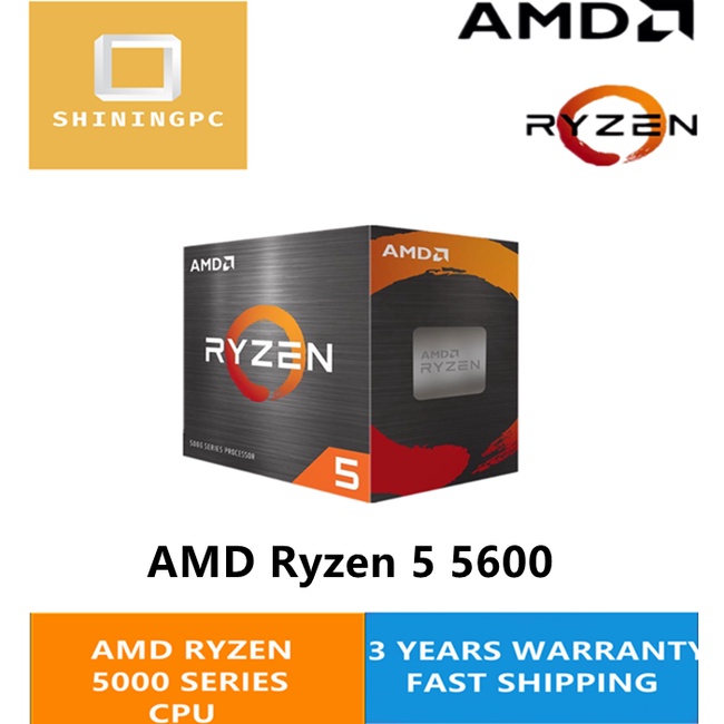 amd ryzen 5 5600x oem am4 vermeer