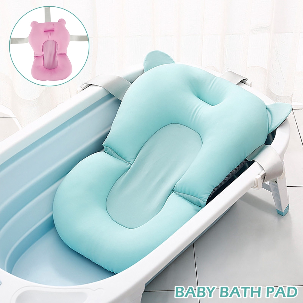 2019 Everso Baby Bath Tub Pillow Floating Non Slip Bath Mat