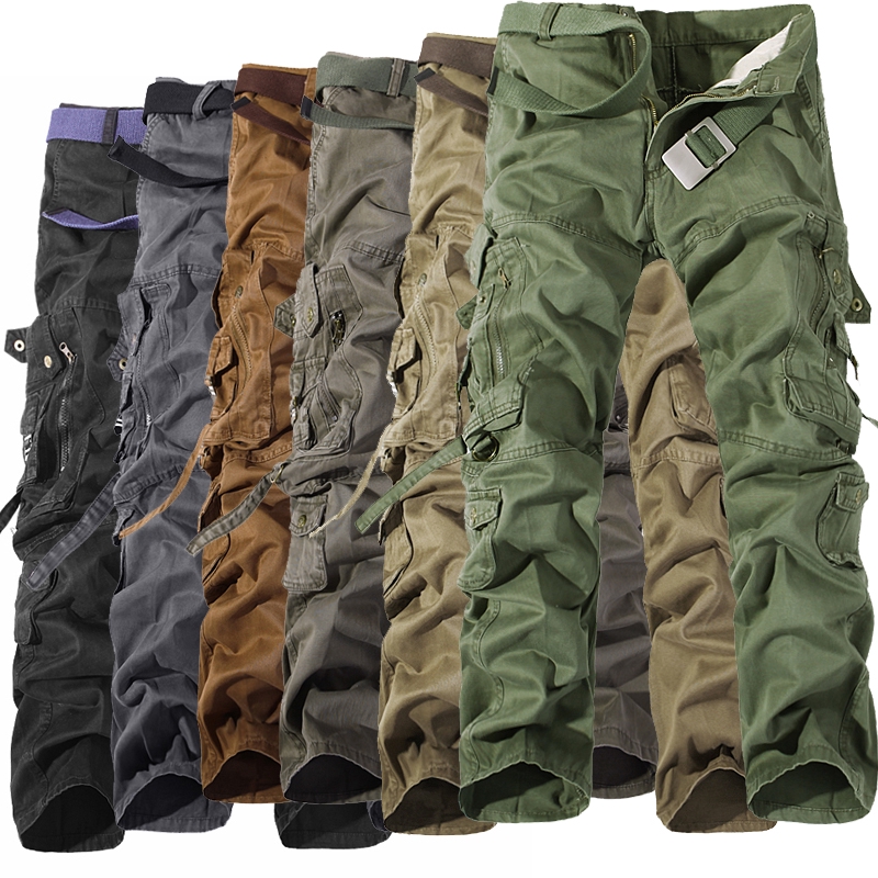 military loose cargo pants