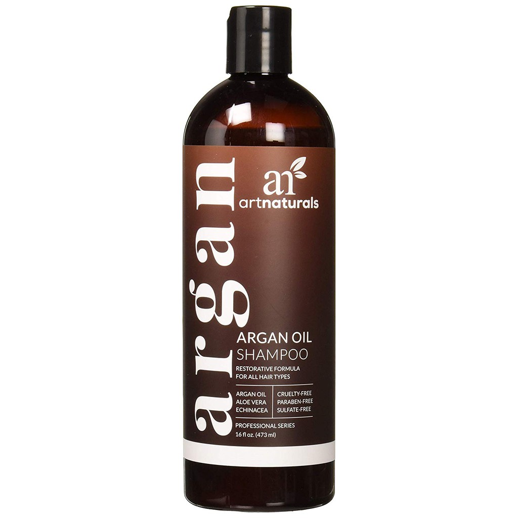 Artnaturals Moroccan Argan Oil Shampoo Moisturizing Volumizing Sulfate Free Shampoo For Men Women 16 Fl Oz Shopee Singapore