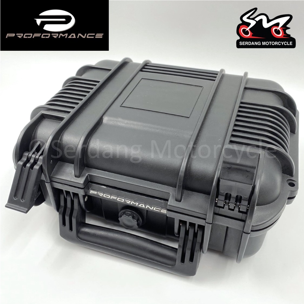 [Shop Malaysia] proformance safety top box motorcycle kotak motosikal waterproof case small