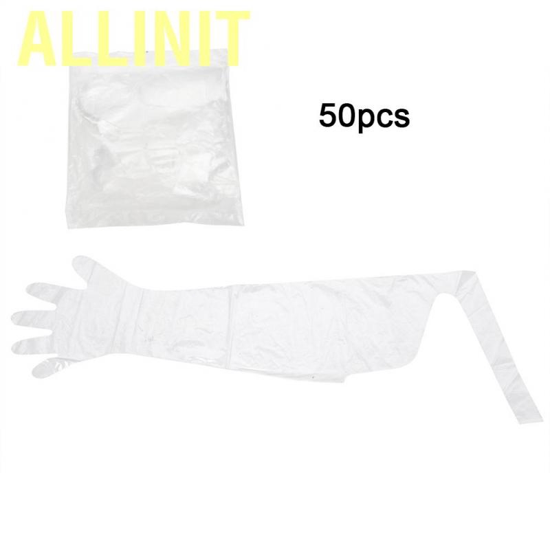 white arm length gloves