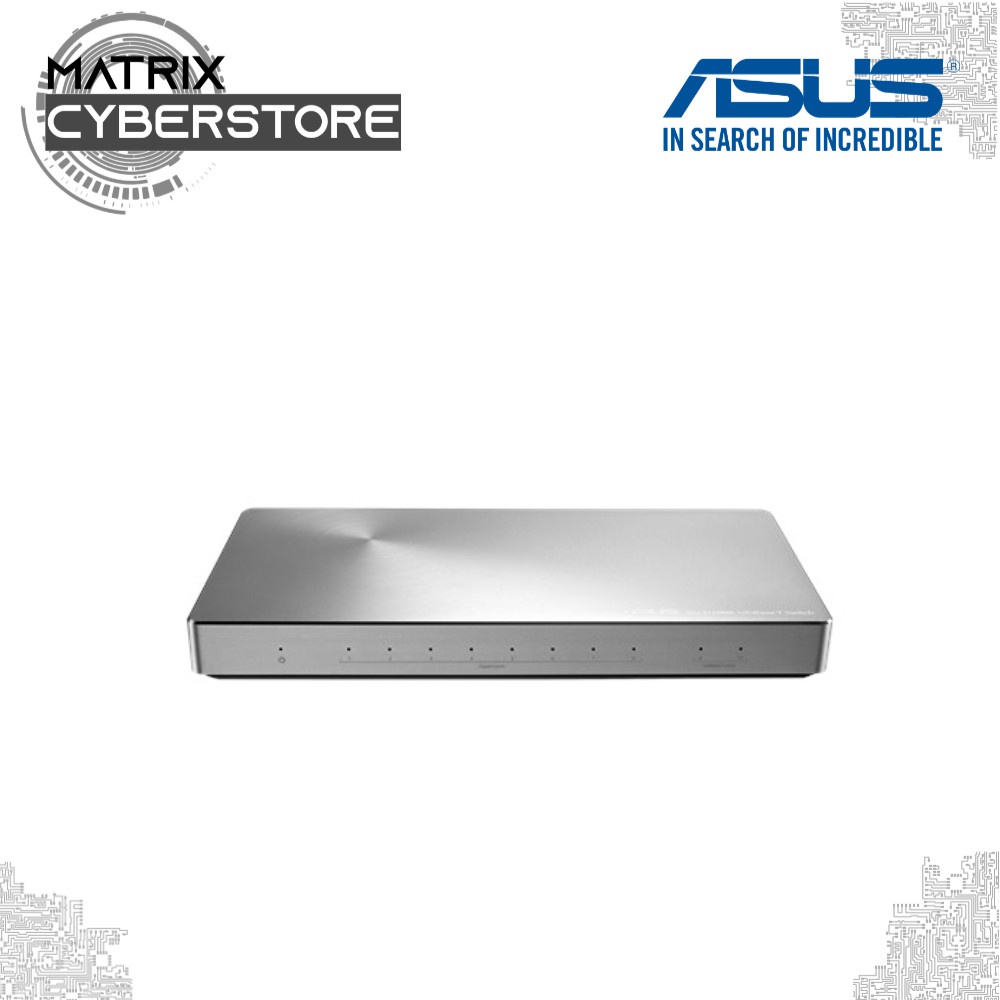 ASUS XGU2008 10Port Unmanaged Switch Featuring Two 10G Ports Shopee