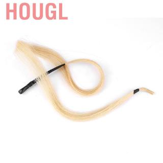 Hougl Natural Horse Hair Mongolia Horsetail for Violin Viola Cello Erhu Bow Hairs