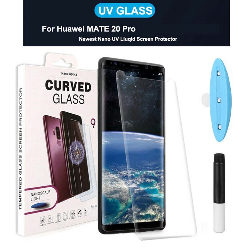 Full UVGlue Gorilla 5D Curved Liquid Tempered Glass For