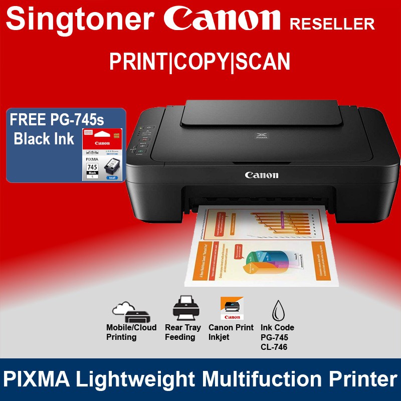 small wireless color printer