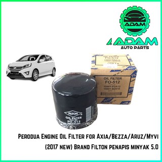 FILTON 👍 Perodua Engine Oil Filter for Axia/Bezza/Aruz 