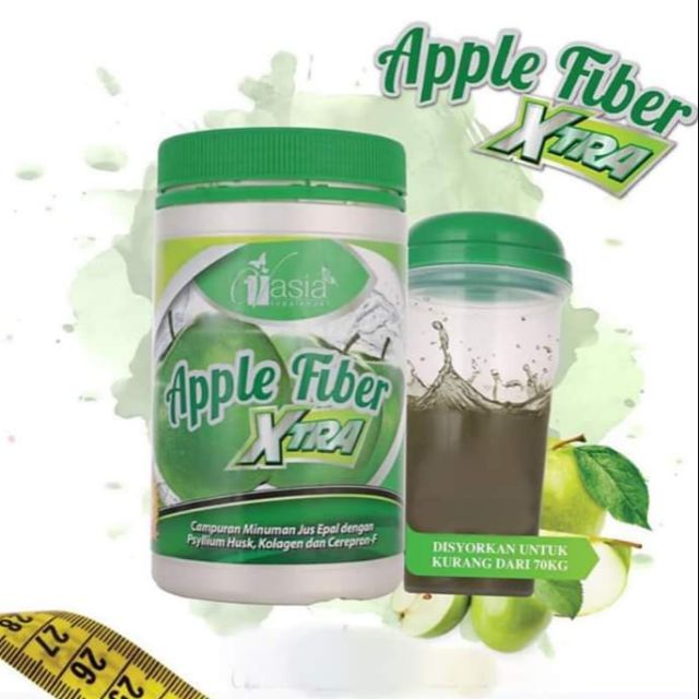 Vasia Apple Fiber Sachet Extra Shopee Singapore