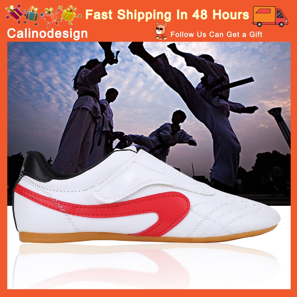 [READY STOCK] Taekwondo Shoes Soft Bottom Boxing Kung Fu Tai Chi Sport
