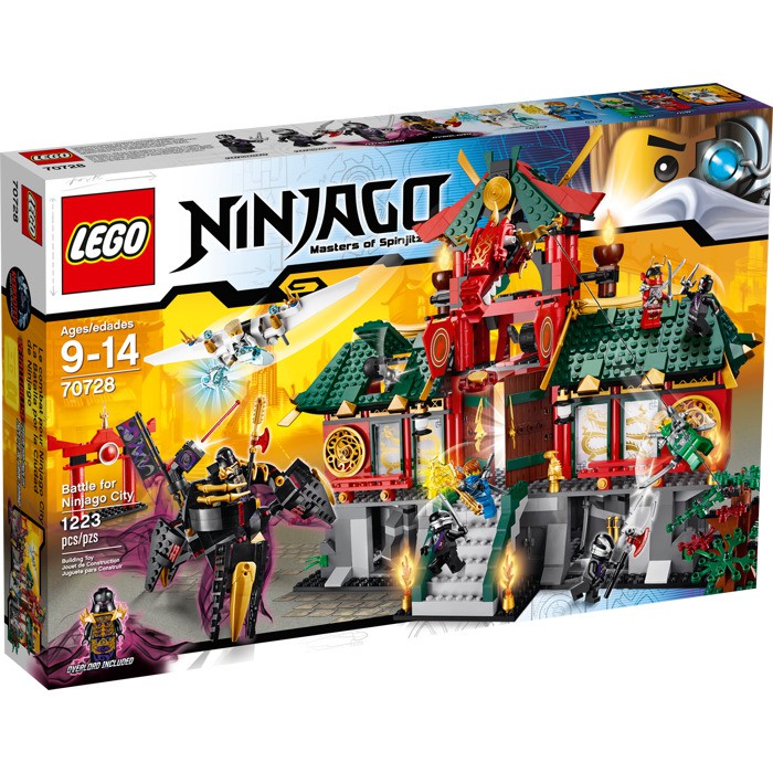 TANSH LEGO 70728 Battle for Ninjago City Set | Shopee Singapore