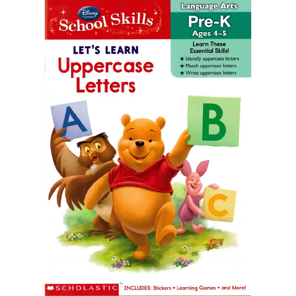 Disney school skills let learn how to write 02 picture