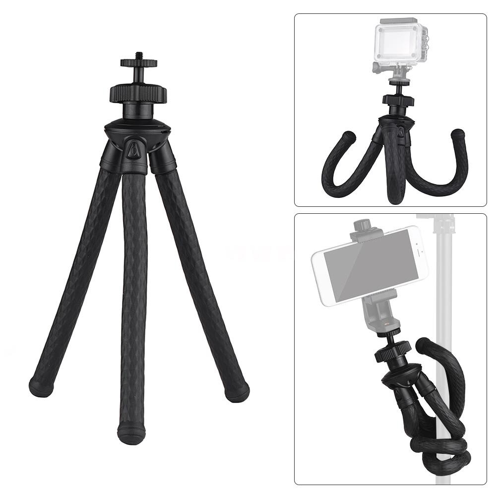 Universal Flexible Octopus Tripod Handy Tripod Stand 360 Degree Rotation Holder For Camera Shopee Singapore