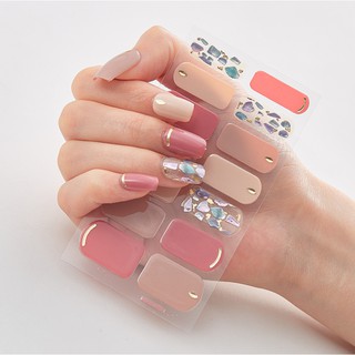 Korea  3D  Nail Art Sticker gradient nail stickers Nail Beauty DQ354 -373