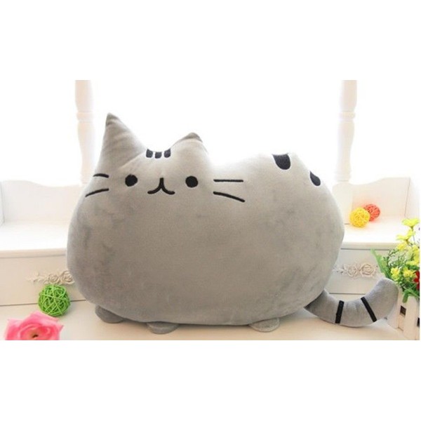 Pusheen Shape Cat Pillow Cushion Plush Toy Doll Sofa Decoration