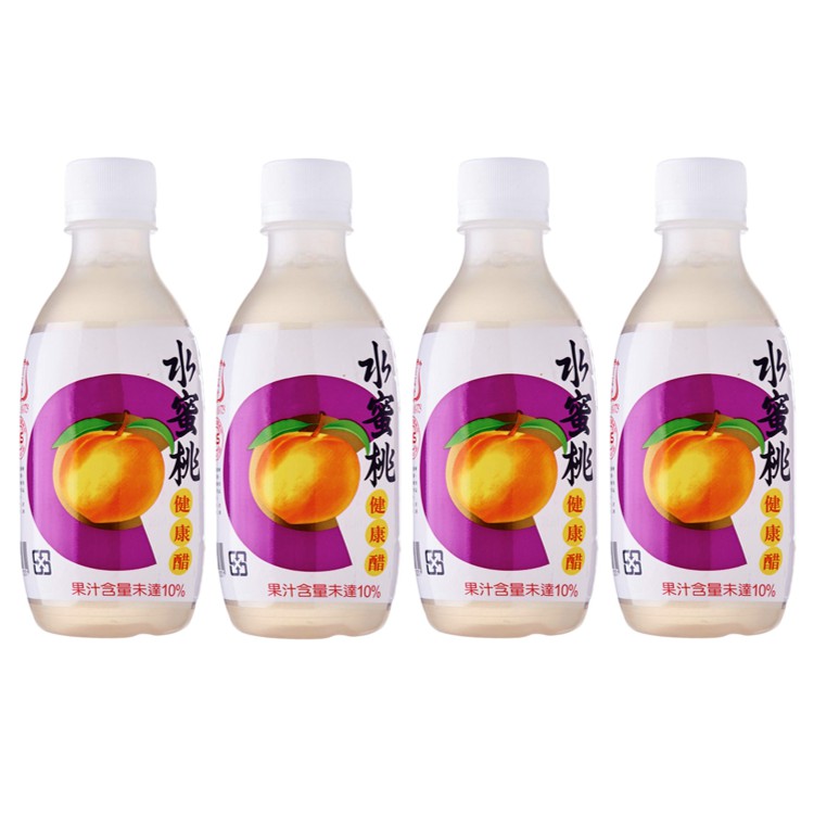 [TD] Taiwan Pai Chia Chen Ready to Drink Peach Fruit Vinegar 280ml x 4