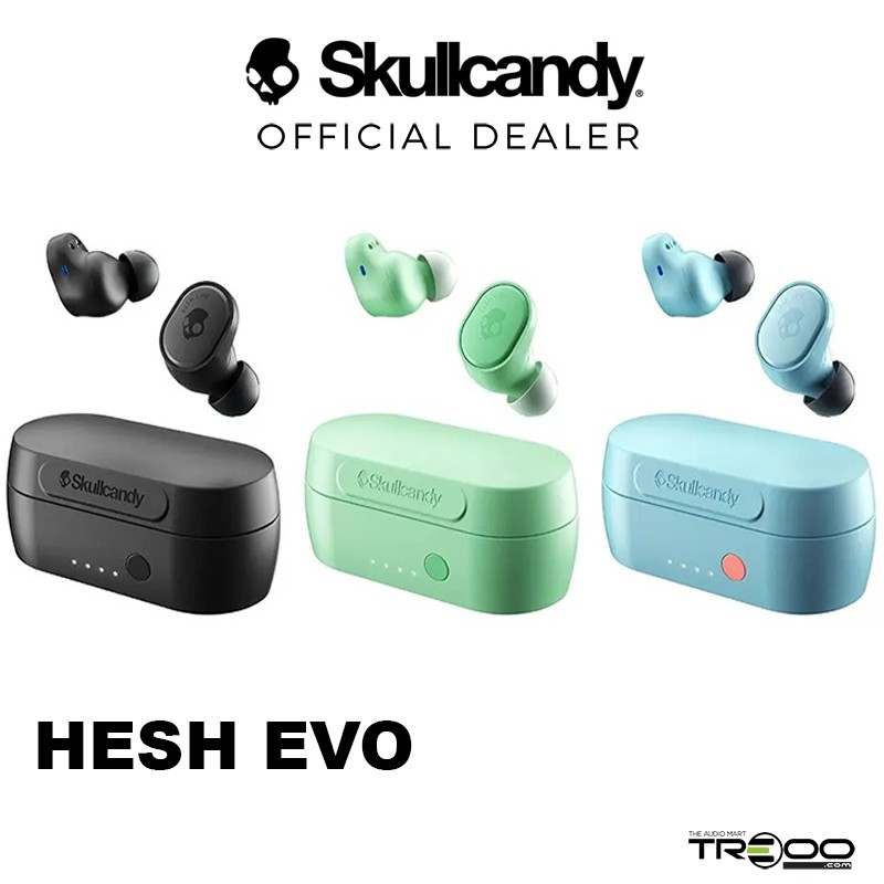 skullcandy sesh evo true wireless bluetooth earphones