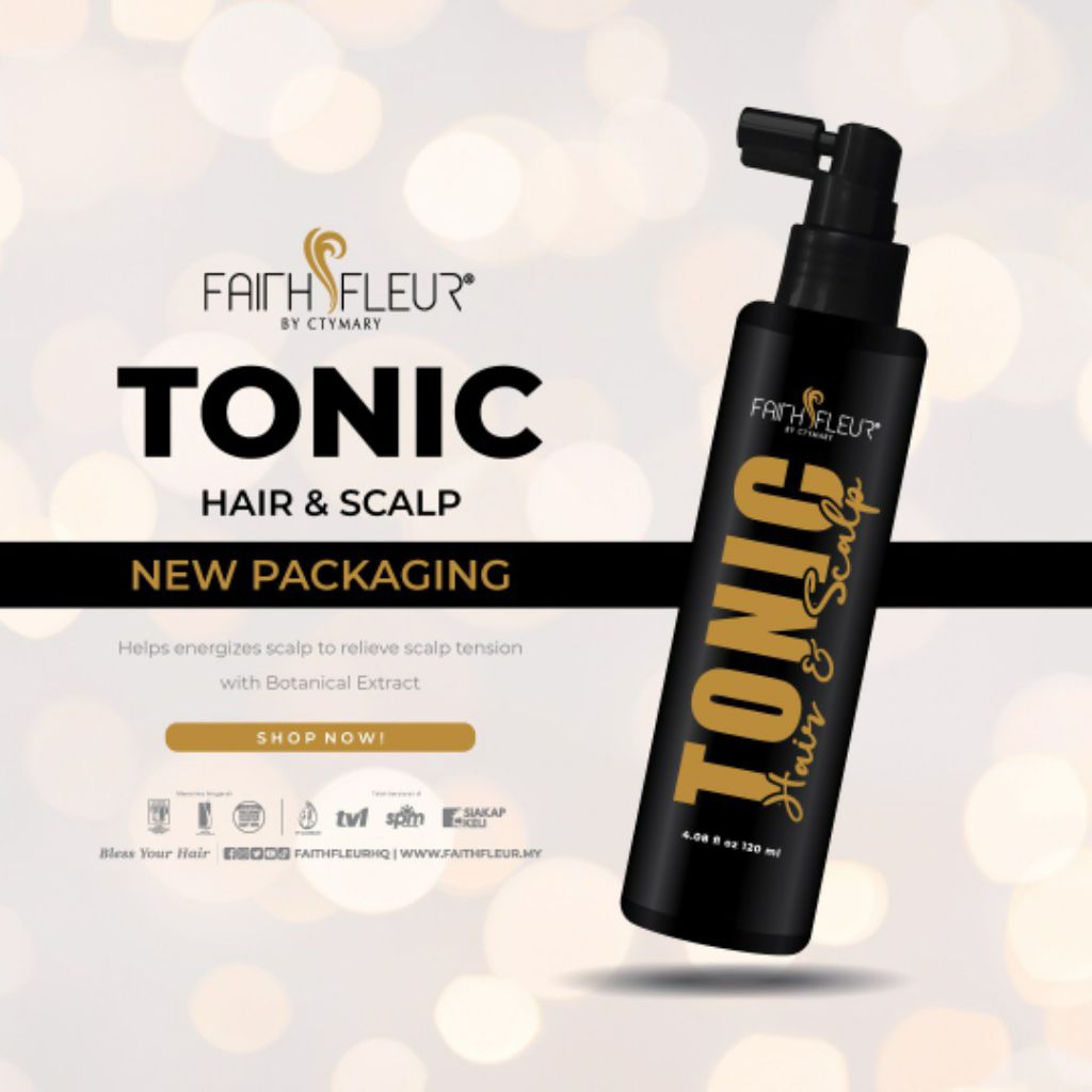  Faith  Fleur Hair Tonic Big mini Shopee  Singapore