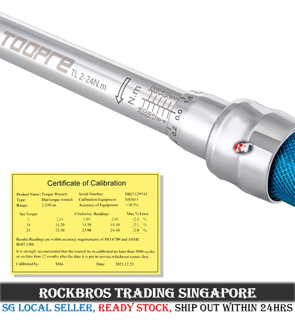 [SG] Toopre torque wrench set bicycle torque wrench set Torque Ratchet