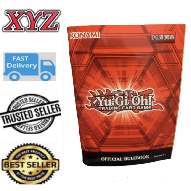 Yugioh TCG Official Konami English Edition Rulebook (100 Ready Stock