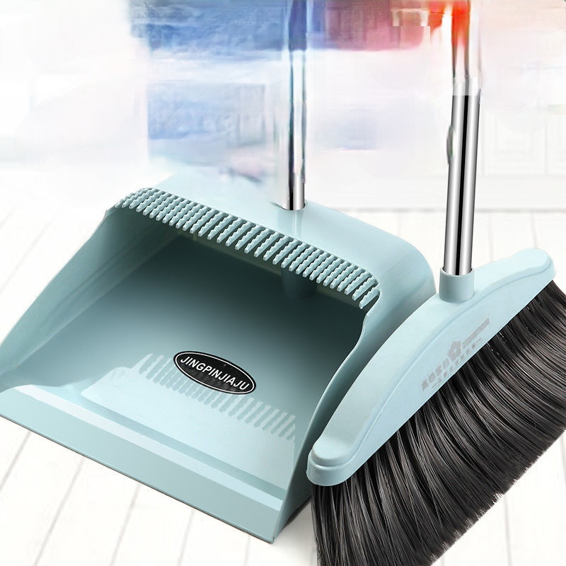 Home Wish Broom Dustpan Set Soft Fur Broom Dustpan Combination Bathroom