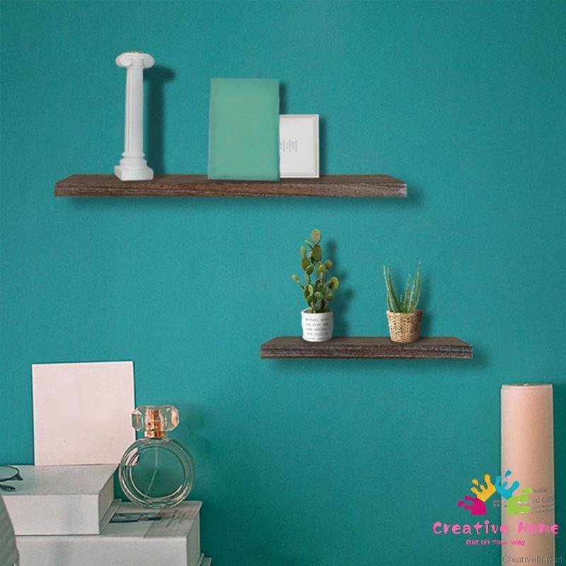 Wall Mounted Rustic Floating Shelves Wall Mount Display Rack Decor