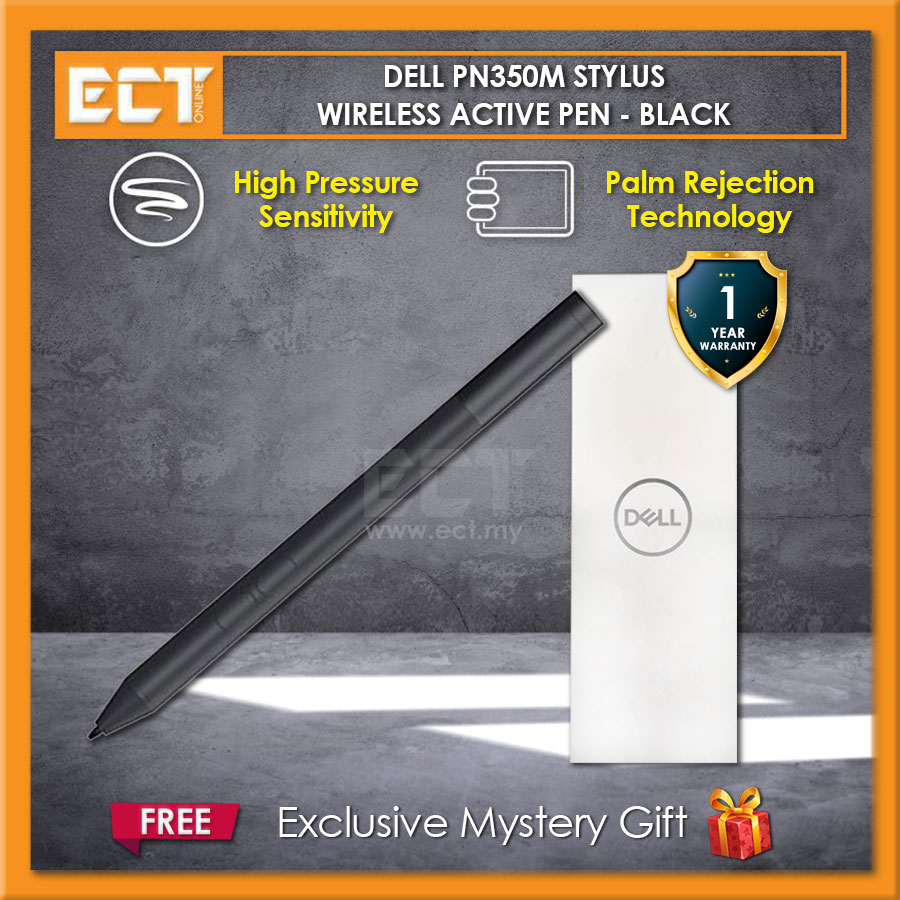 Dell Pn350m Stylus Wireless Active Pen Black Shopee Singapore