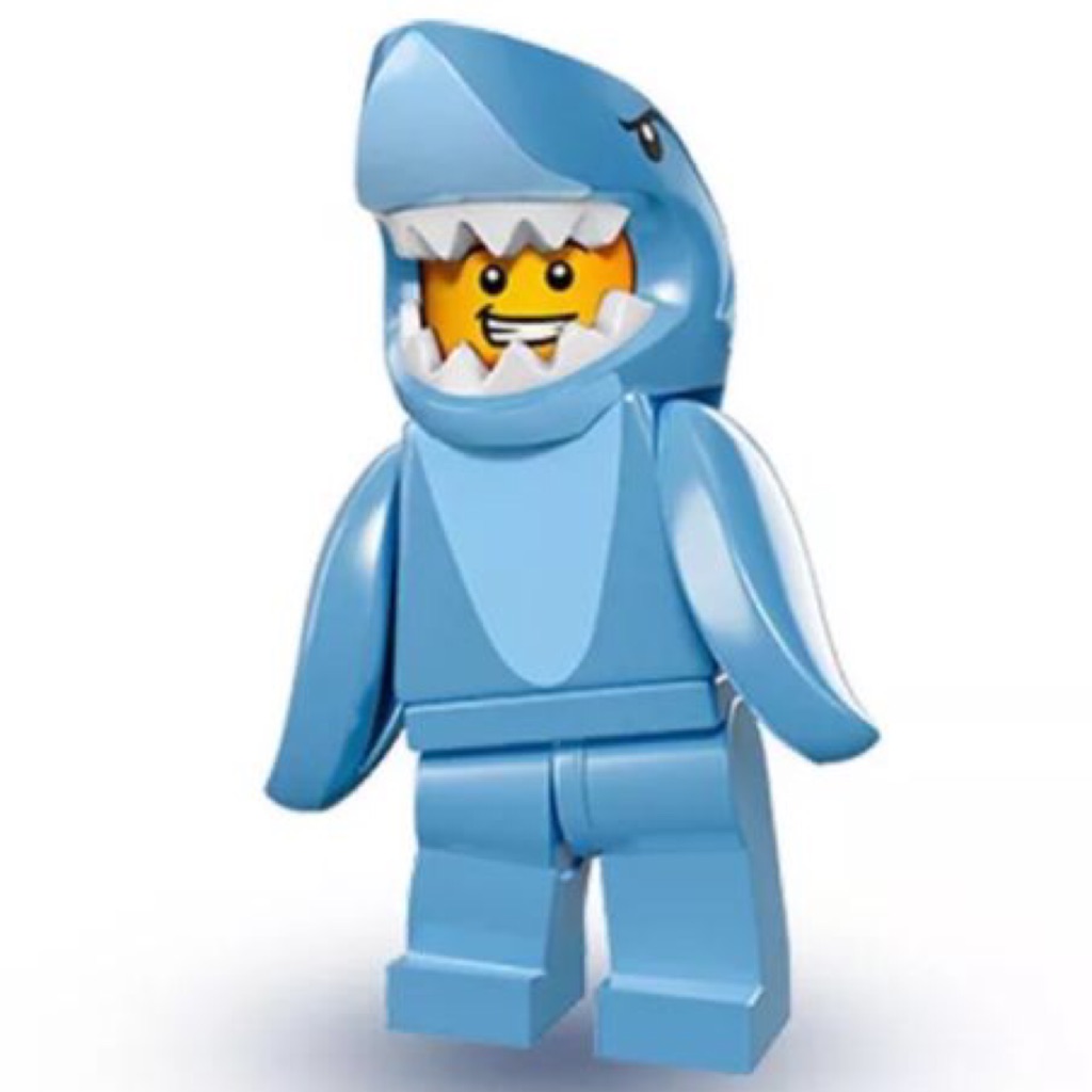 lego shark minifigure