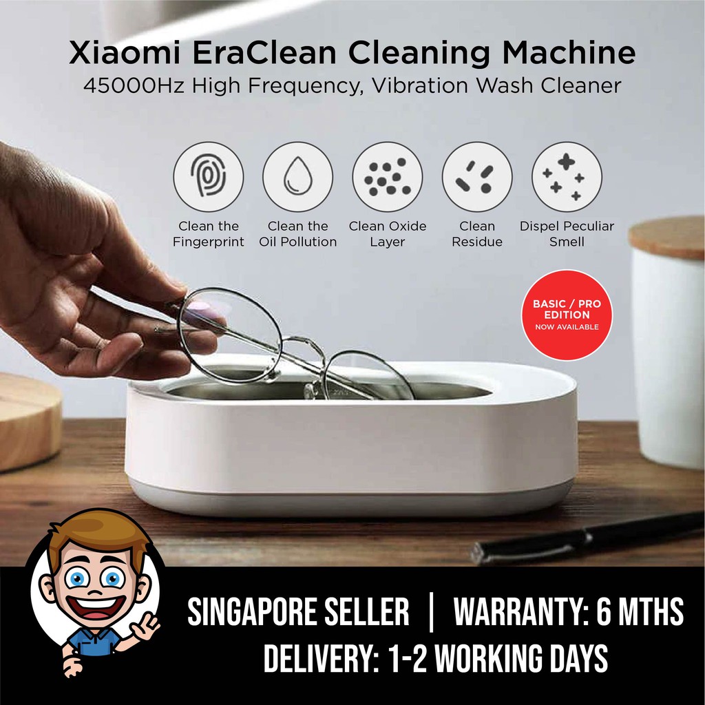 EraClean Ultrasonic Cleaning Machine, 45000Hz High Frequency Shopee