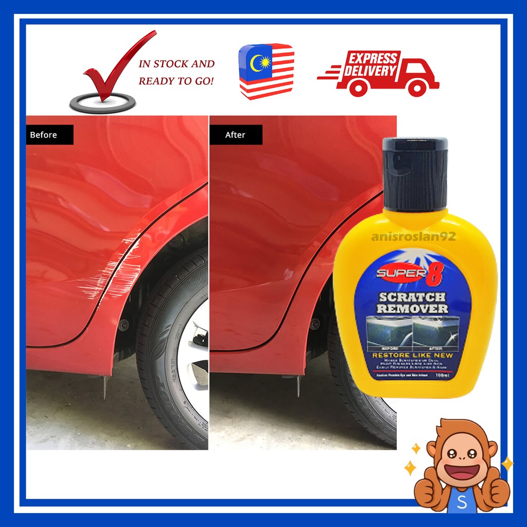 Shop Malaysia Super8 Scratch Remover For Car Shopee Singapore