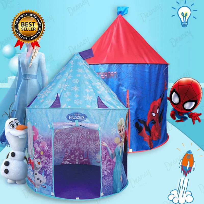 spiderman tent house