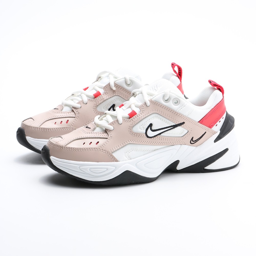 nike tekno white red