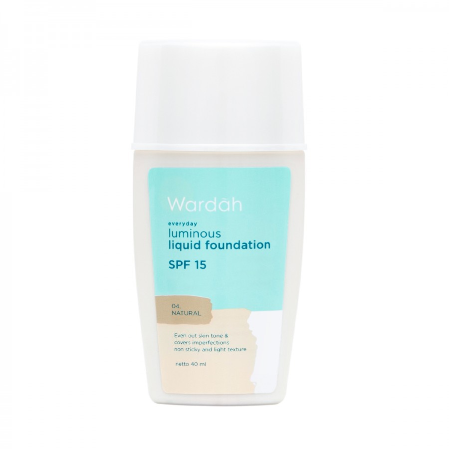 wardah liquid foundation luminous