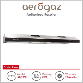 AZ-9900 90CM SEMI INTEGRATED HOOD/Aerogaz/Slim Line/Wall Mounted/Kitchen Appliance/High Suction Capacity/Hoods #0