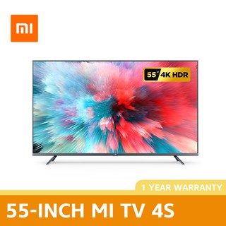 Xiaomi 55 Inch Smart Tv 4s Led 4k Hdr Android Os Netflix Youtube Digital Ready Free Digital Antenna Shopee Singapore