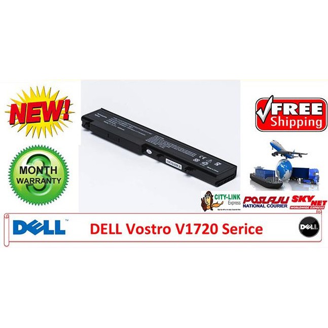Dell Vostro 1710 17 Series Laptop Battery Shopee Singapore